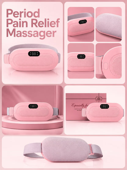 Period Cramp
Relief Massager & Heating Pad