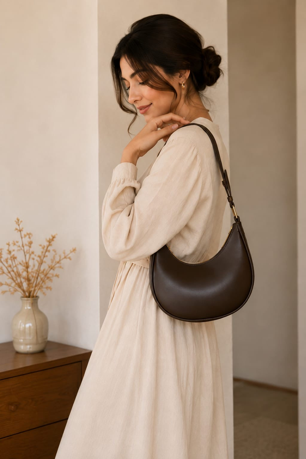 PREMIUM WOMENS MOON BAG