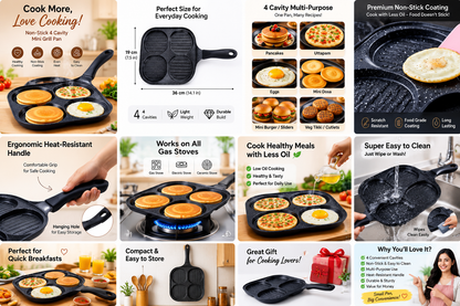 Non-Stick Uttapam & Pancake Pan