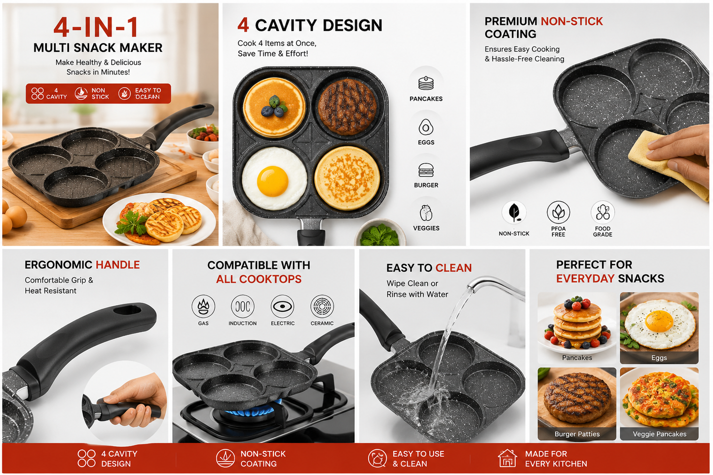 Non-Stick Uttapam & Pancake Pan