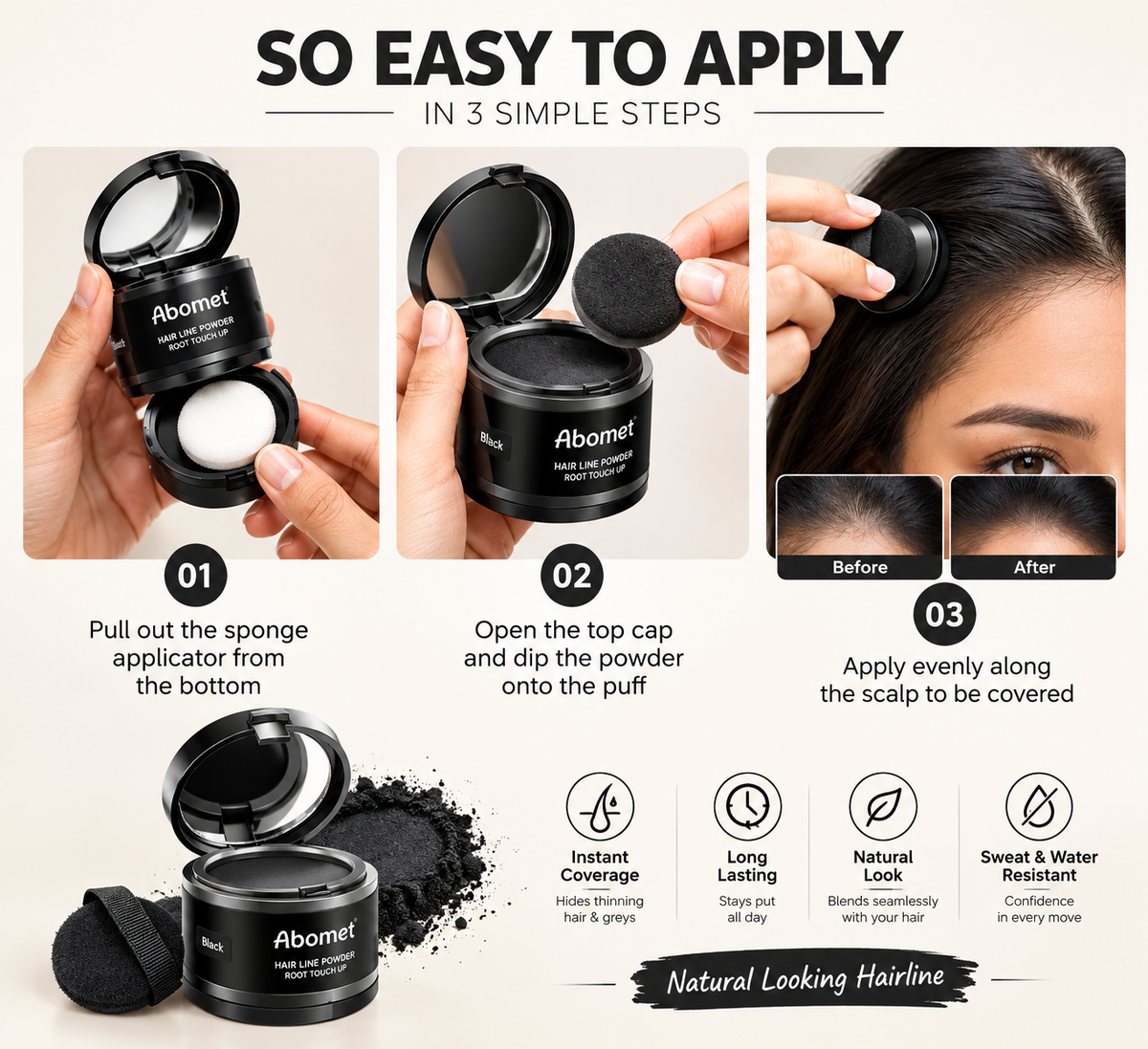 Hair Shading Sponge Pen